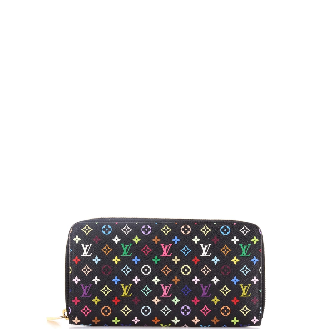 Louis Vuitton Zippy Wallet Monogram Multicolor: The Zippy Wallet is one of Louis Vuitton's most-carried small-goods silhouettes, the size and shape that earned a place in many wardrobes. It is finished in the Monogram coated canvas, the house's sig