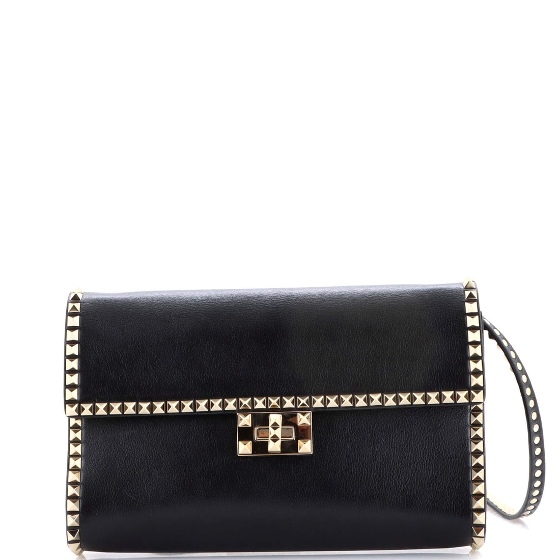 Valentino Garavani Rockstud No Limit Clutch Leather (1 of 8)