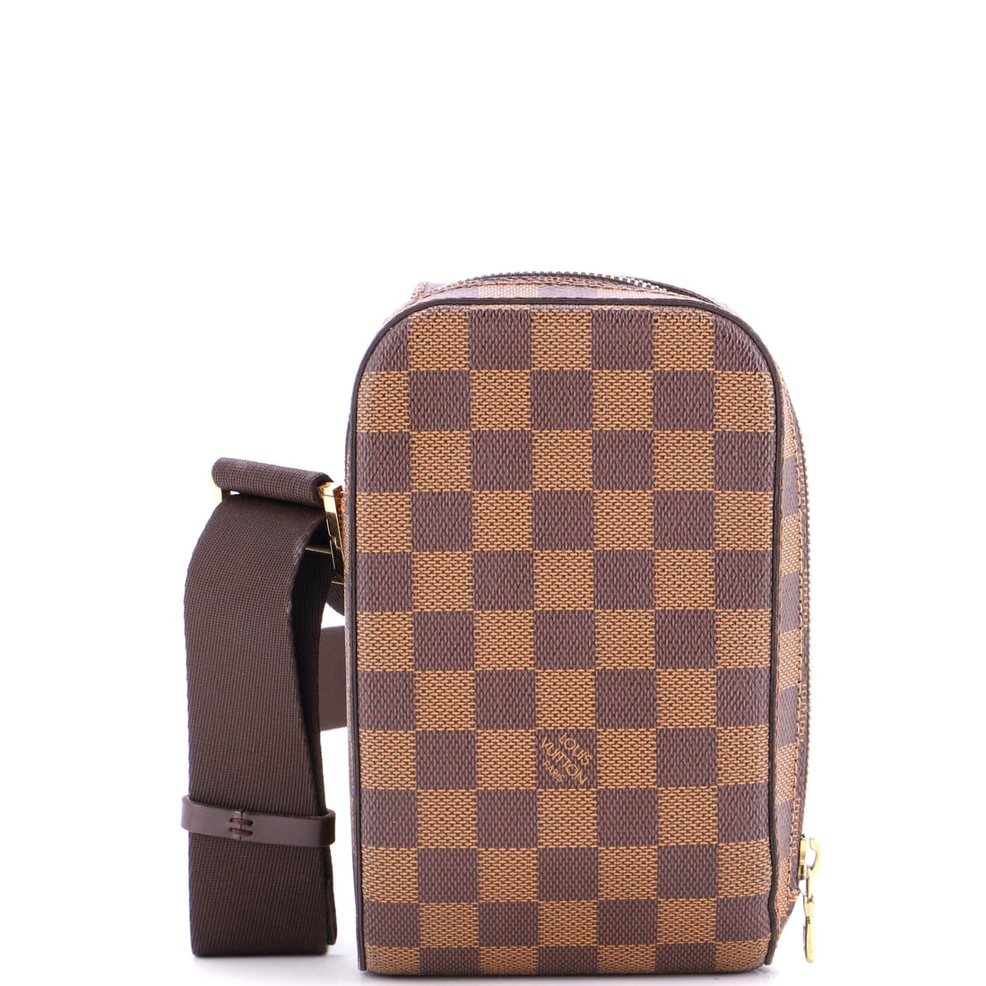 Louis Vuitton Geronimos Waist Bag Damier: Louis Vuitton's Geronimos Waist Bag is a study in measured architecture, the kind of carry that telegraphs taste before it ever signals brand. It carries the unmistakable hand of the Damier coated can