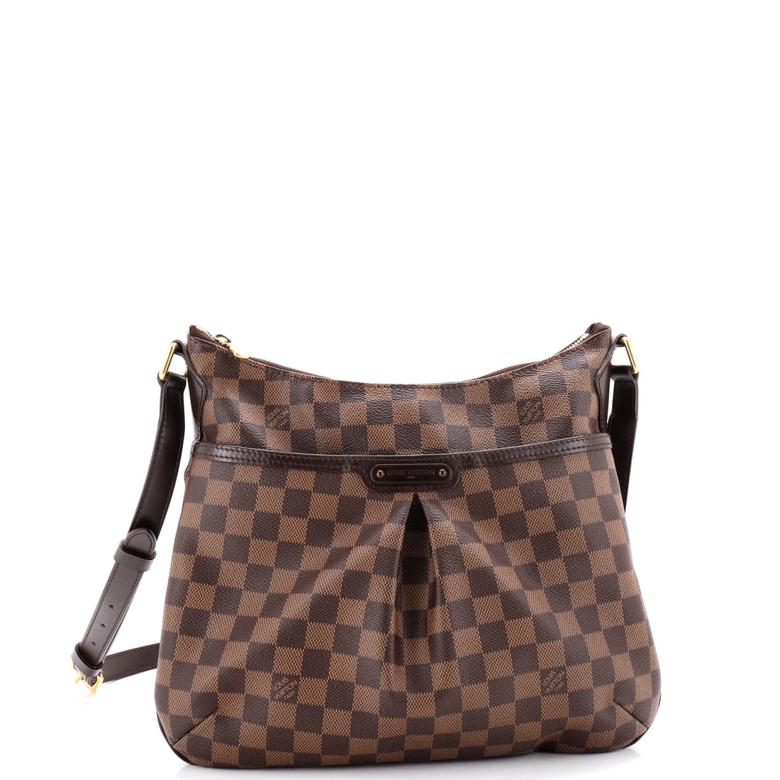 Louis Vuitton Bloomsbury Handbag Damier PM: Within Louis Vuitton's catalog, the Bloomsbury Handbag occupies the territory between everyday tote and editorial carry. The build is in the Damier coated canvas, Vuitton's checkerboard pattern that p