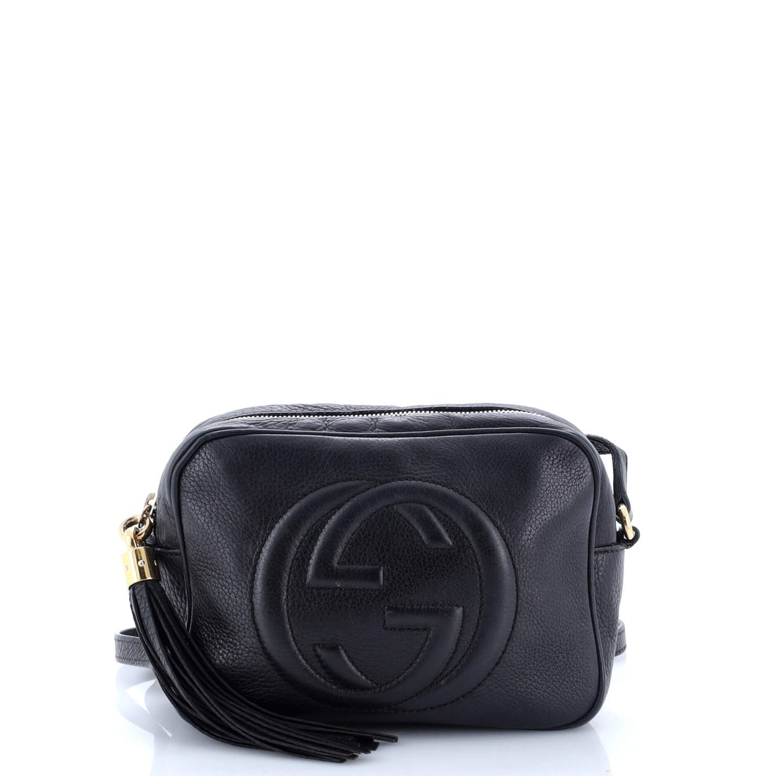 Gucci Soho Disco Crossbody Bag Leather Small: From Gucci, this Soho Disco Crossbody Bag arrives in a configuration the house designed to read as both deliberate and easy. Built in Leather, the silhouette reads as deliberate rather than decorative
