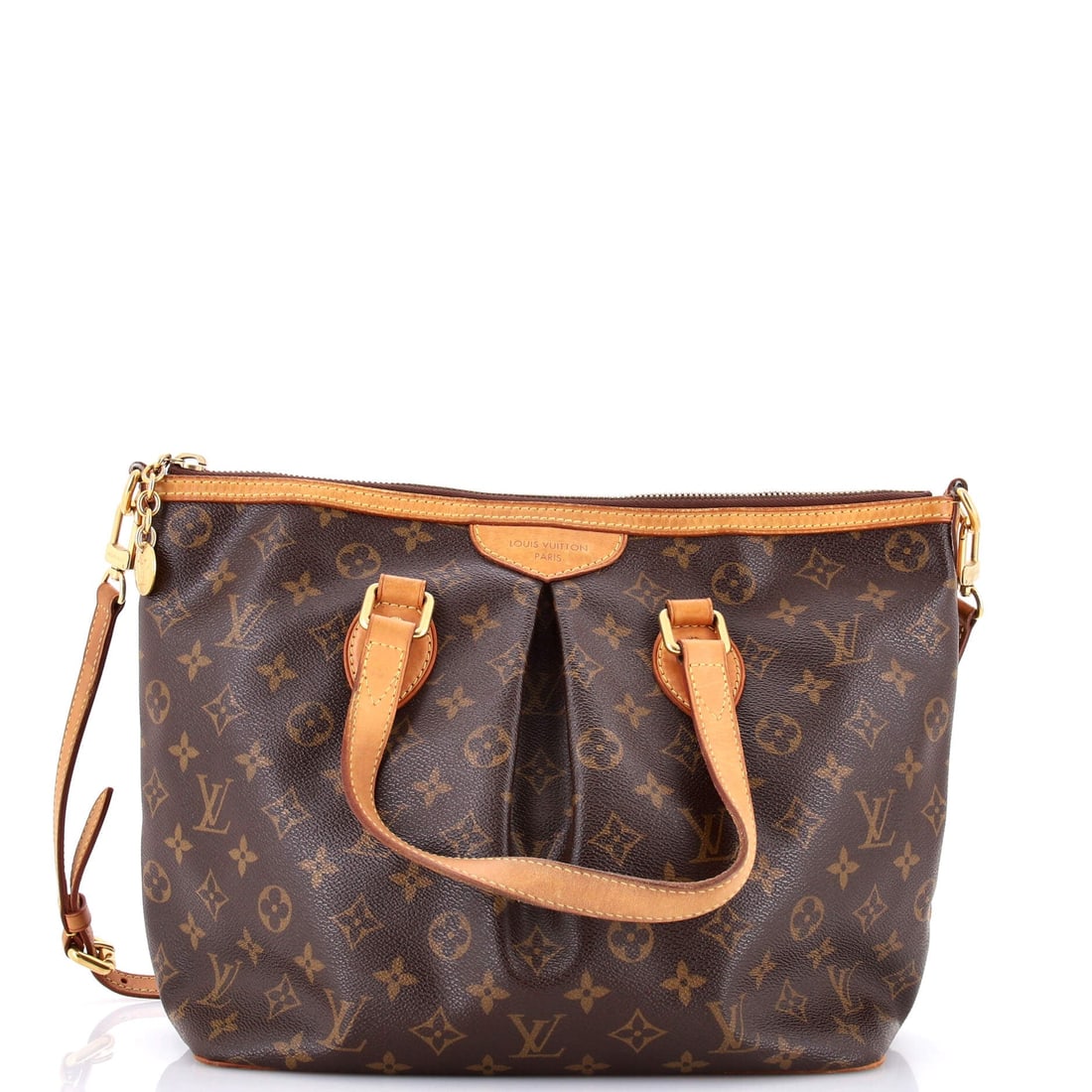 Louis Vuitton Palermo Handbag Monogram Canvas PM (1 of 8)