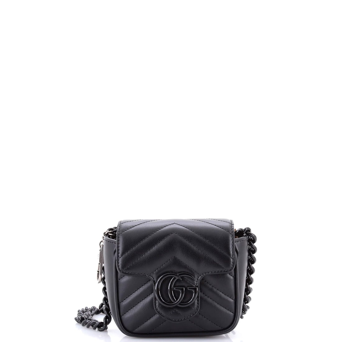 Gucci GG Marmont Flap Belt Bag Matelasse Leather Mini: Gucci's GG Marmont Flap Belt Bag arrives as a model whose silhouette has held its place in the conversation for reasons that are easy to see at a glance. It is finished in matelasse, the quilted padde