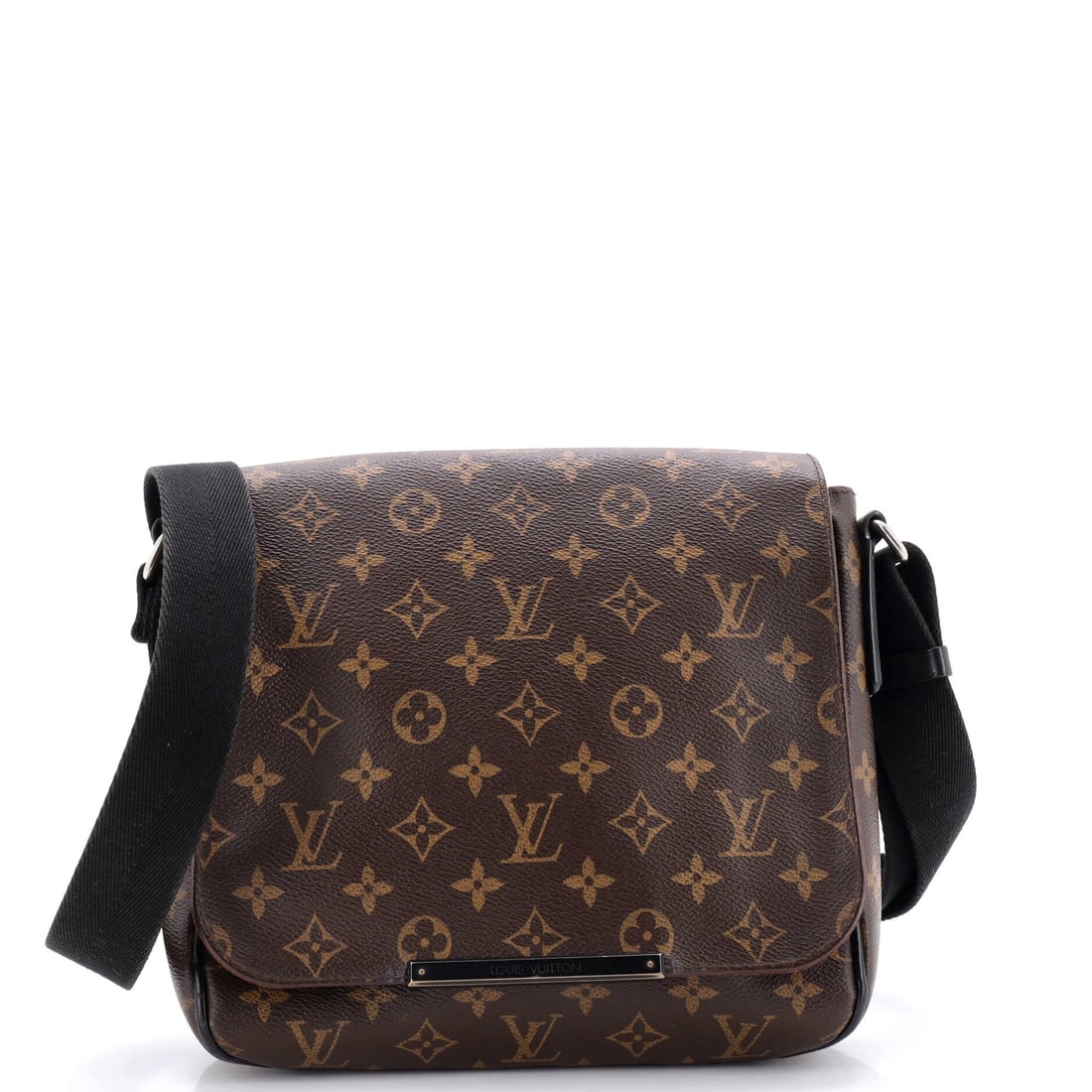Louis Vuitton District Messenger Bag Macassar Monogram Canvas PM: Within Louis Vuitton's catalog, the District Messenger Bag occupies the territory between everyday tote and editorial carry. It carries the unmistakable hand of Monogram coated canvas, the house's sig