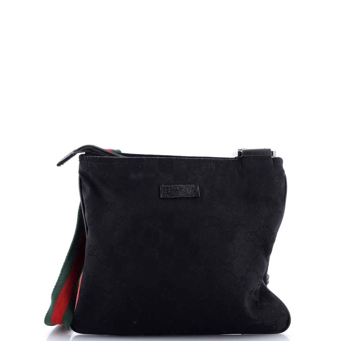 Gucci Web Strap Messenger Bag GG Canvas Small: The Web Strap Messenger Bag sits in Gucci's most quietly confident silhouette family, where line and weight do the talking. Construction sits in the GG coated canvas, Gucci's instantly recognizable do