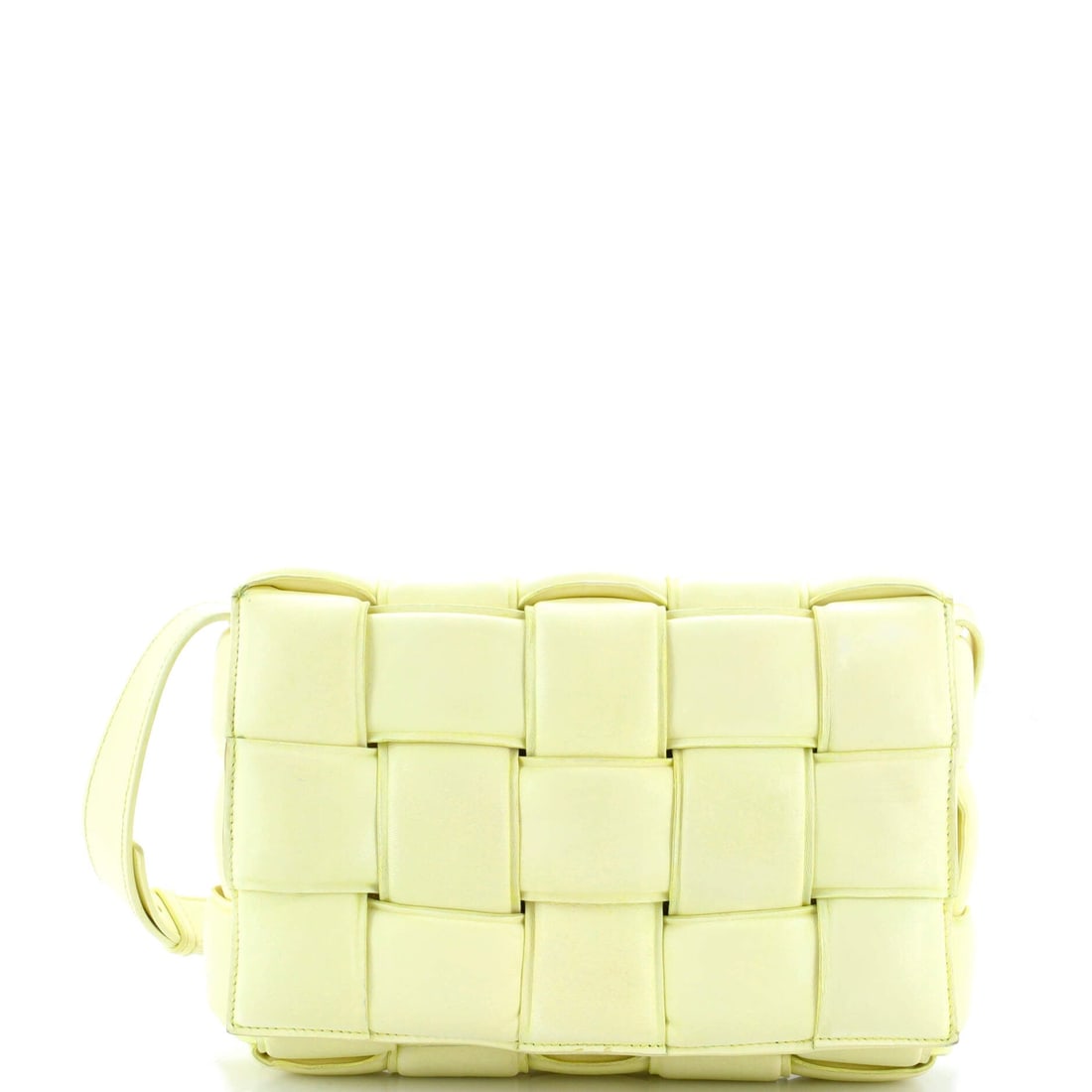 Bottega Veneta Cassette Crossbody Bag Padded Maxi Intrecciato Leather: The Cassette Crossbody Bag is one of Bottega Veneta's most translatable silhouettes, a piece that adjusts to its wearer rather than the other way around. The leatherwork is in intrecciato, Bottega Ven