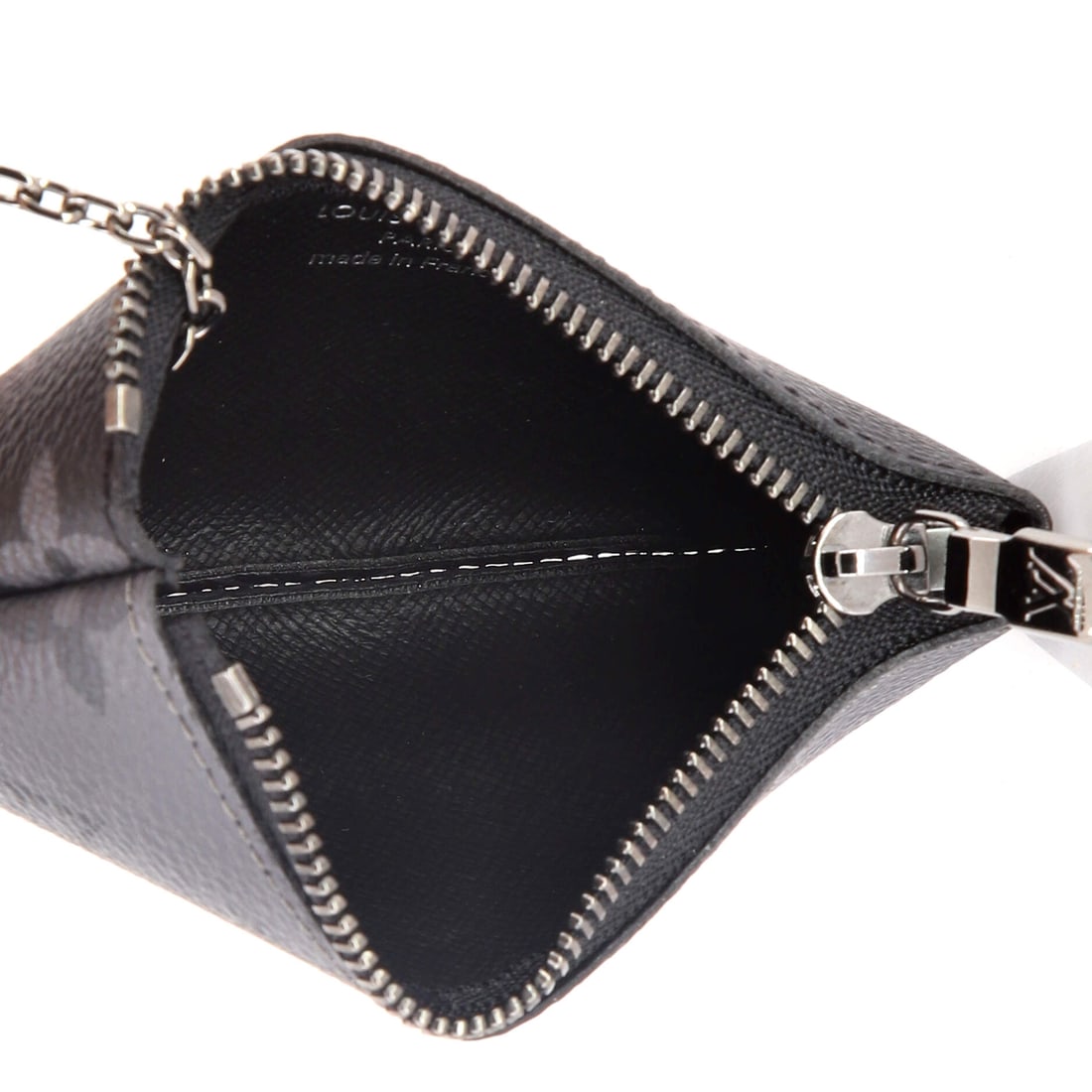 Louis Vuitton Key Pouch Reverse Monogram Eclipse Canvas - 5