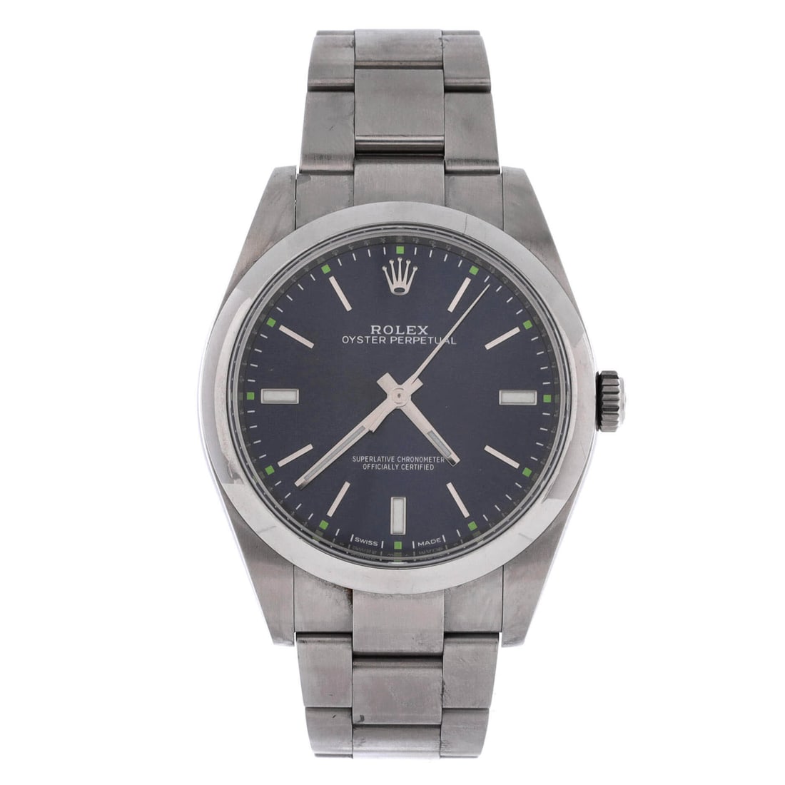 Rolex Oyster Perpetual Automatic Watch Stainless Steel 39: Crisp on the wrist, the Rolex Oyster Perpetual Automatic Watch rewards a longer look at the dial and a confident glance at the bracelet. Worked in Stainless Steel. On the wrist it carries the kind of 