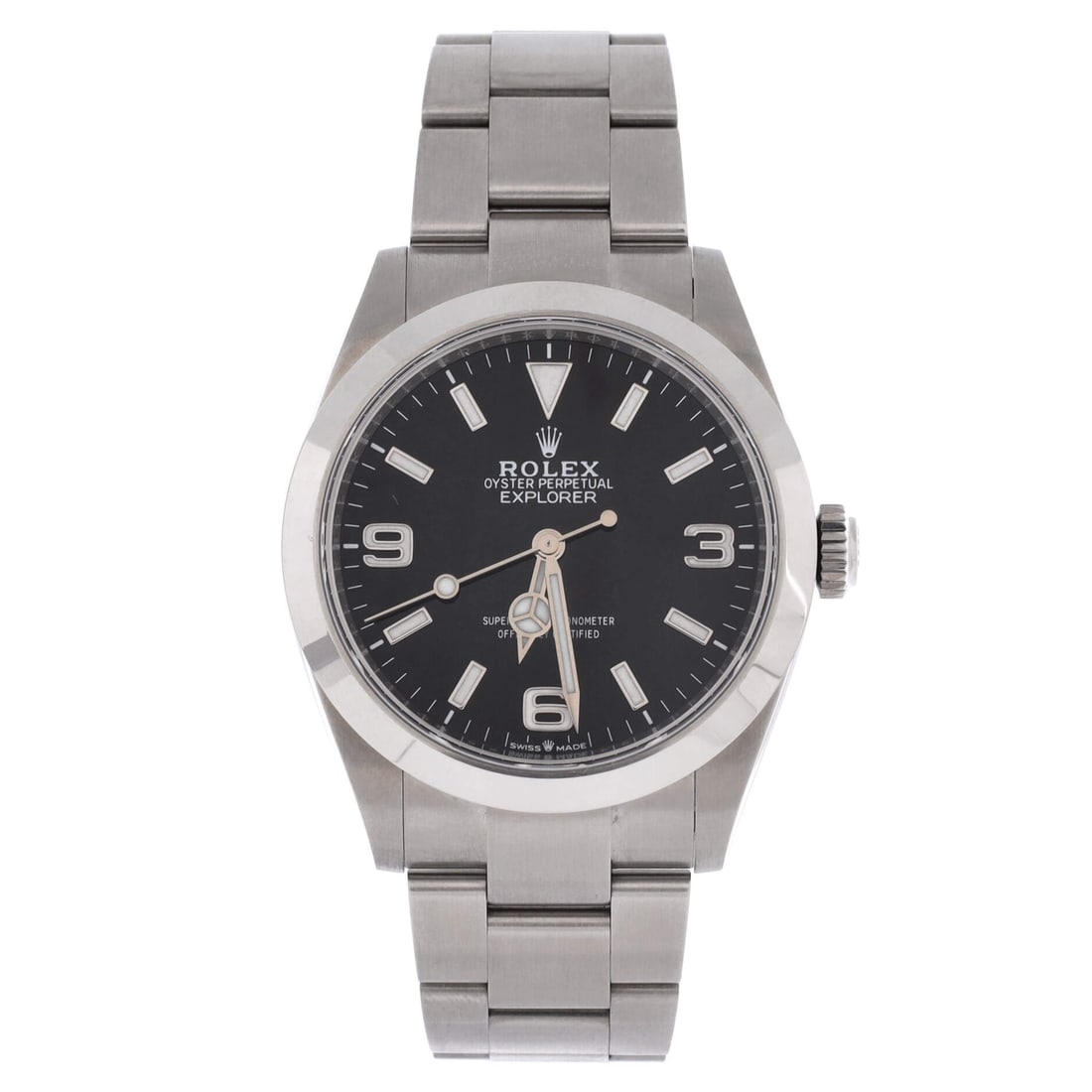 Rolex Oyster Perpetual Explorer Automatic Watch Stainless Steel 40 (1 of 5)