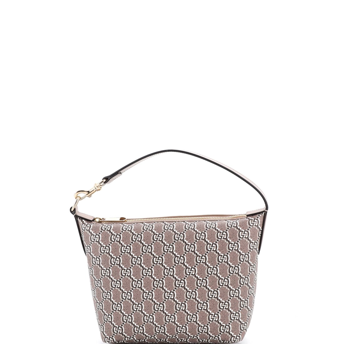 Gucci Ophidia Zip Shoulder Bag GG Shadow Coated Canvas Super Mini: Gucci's Ophidia Zip Shoulder Bag reads deliberate from every angle, the silhouette in gg shadow coated canvas sketched with the architectural restraint the house is known for. The brown colorway sits 