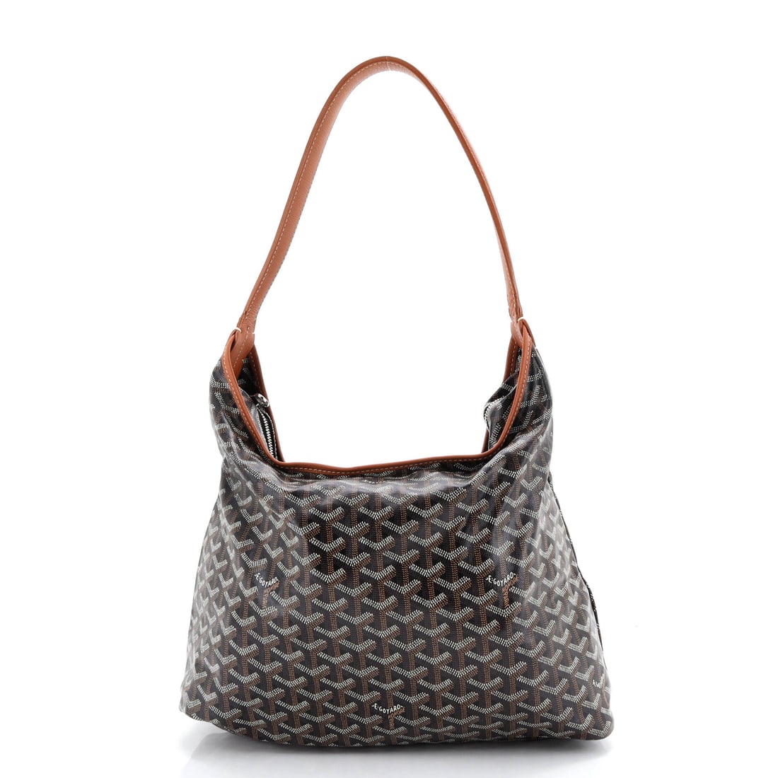 Gucci Ophidia Zip Shoulder Bag GG Shadow Coated Canvas Super Mini: The Gucci Ophidia Zip Shoulder Bag interior is structured for life rather than display, the compartments doing more work than they announce. The brown treatment carries its own presence, drawn in coat