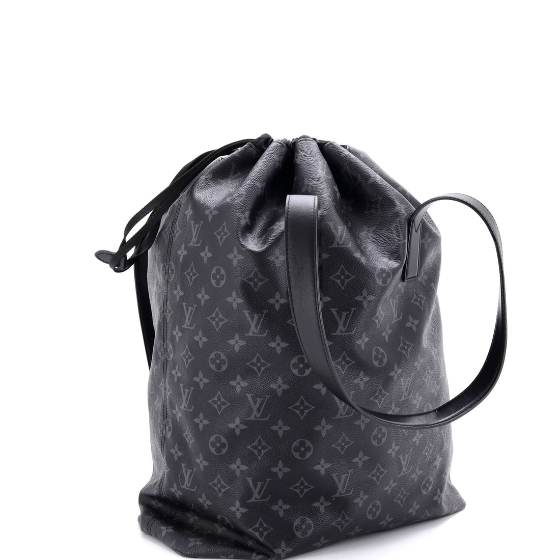 Louis Vuitton Cabas Light Drawstring Bag Monogram Eclipse Canvas - 3