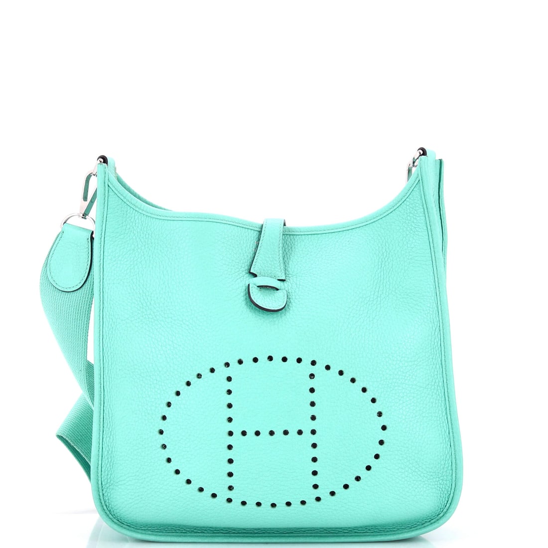 Saint Laurent Sunset Crossbody Bag Leather Medium: The Saint Laurent Sunset Crossbody Bag earns its weight when carried, the kind of bag that disappears into the silhouette rather than fighting it. The blue colorway sits richly across the surface, hol