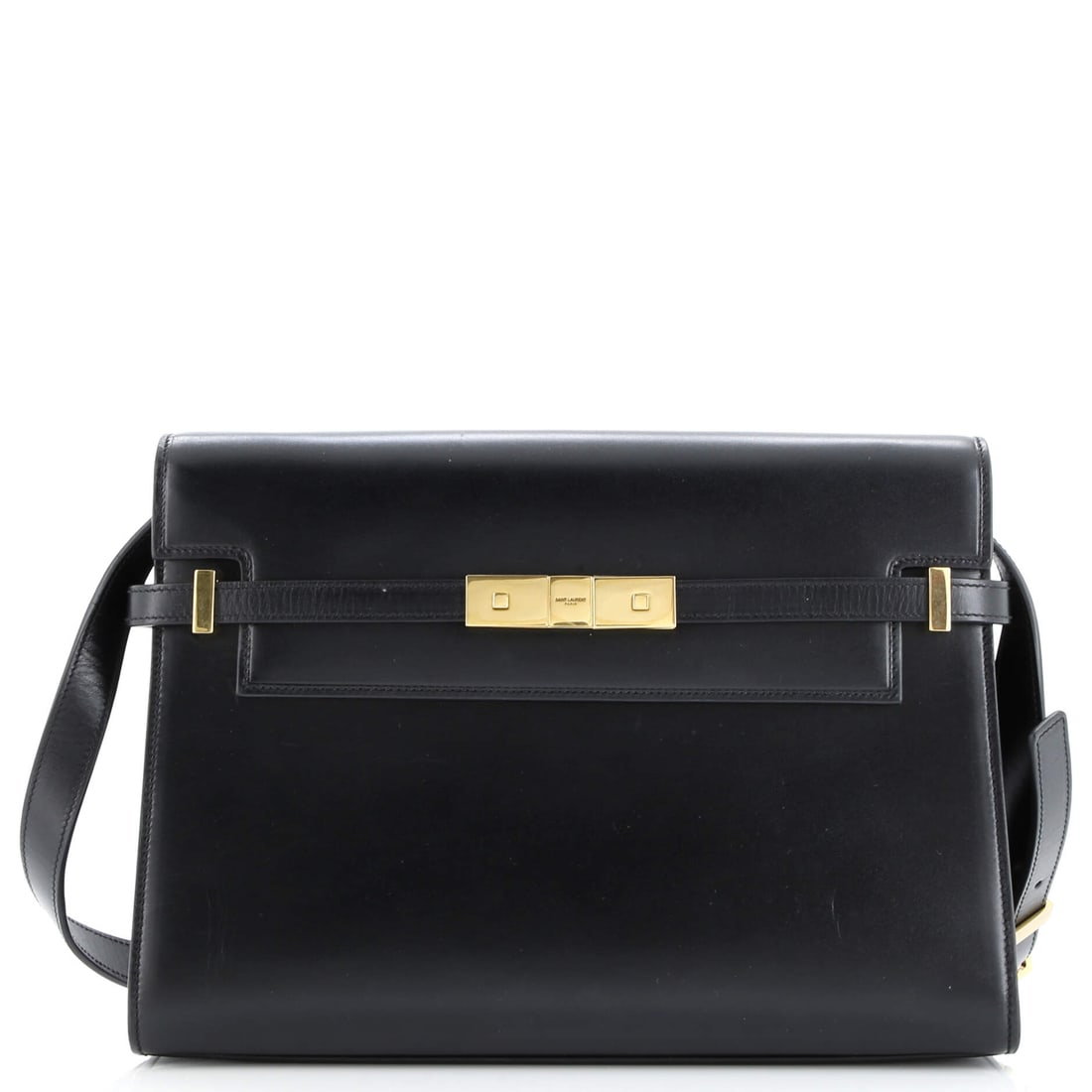 Saint Laurent Manhattan Shoulder Bag Leather Medium (1 of 8)