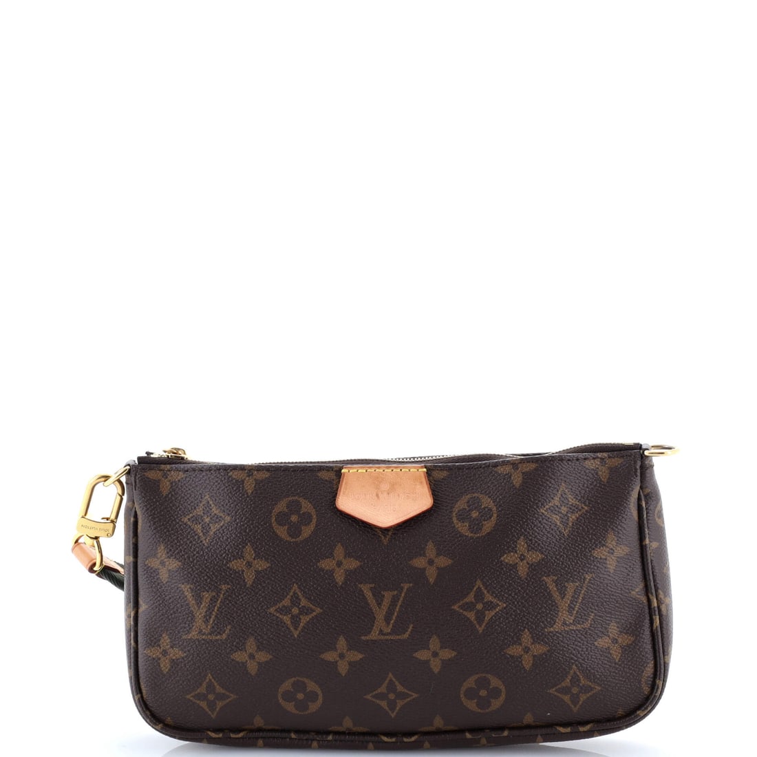 Louis Vuitton Multi Pochette Accessoires Monogram Canvas: The Multi Pochette Accessoires family is one of Louis Vuitton's most quietly continuous, this iteration arriving with the line's hard-won vocabulary intact. In brown, the silhouette reads modern witho