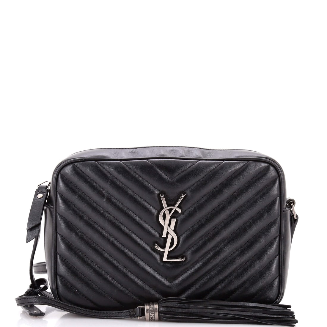 Saint Laurent Lou Camera Bag Matelasse Chevron Leather Small (1 of 9)