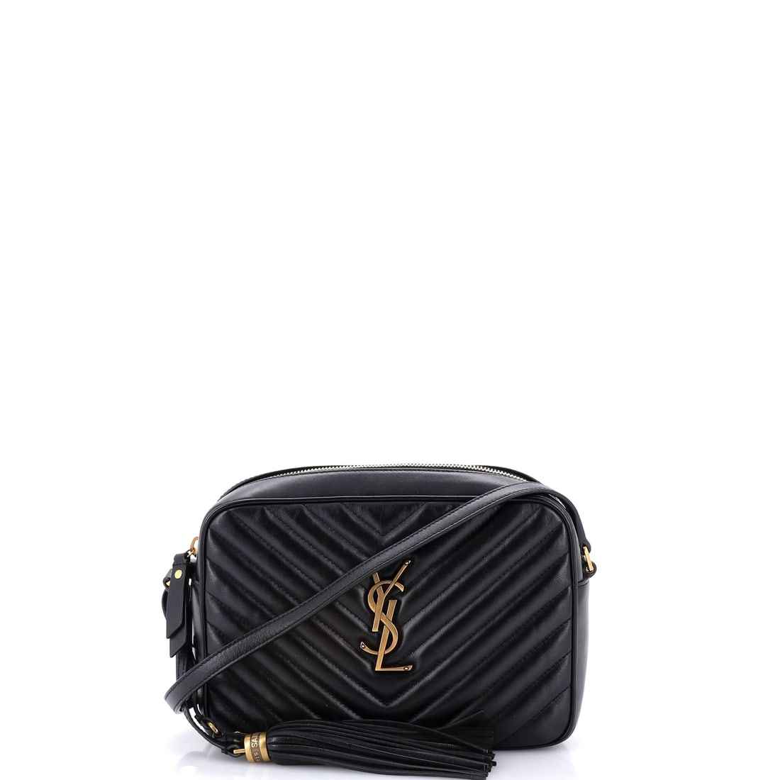 Saint Laurent Lou Camera Bag Matelasse Chevron Leather Small (1 of 8)
