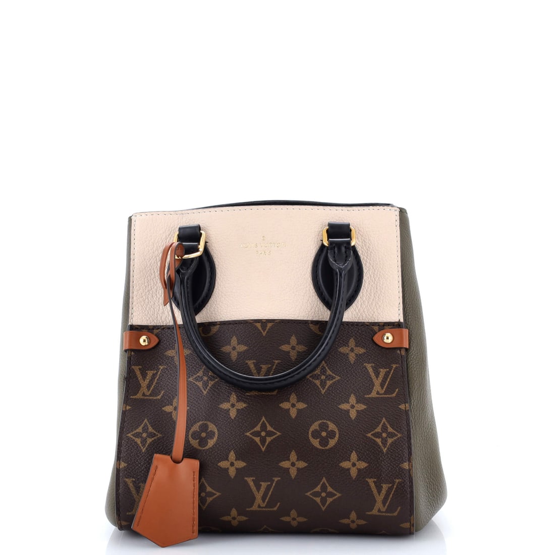 Louis Vuitton Fold Tote Monogram Canvas and Leather PM (1 of 8)