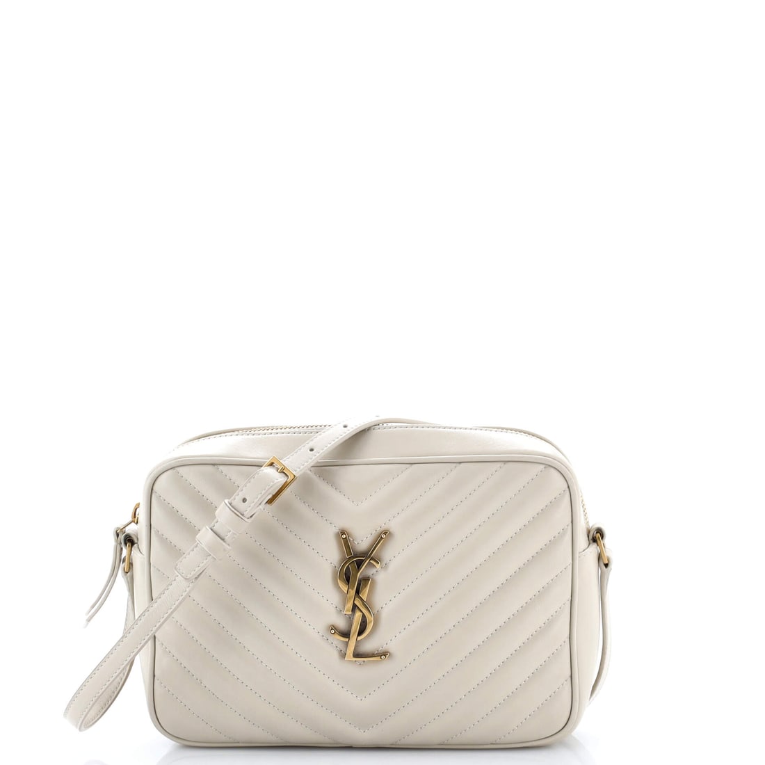 Saint Laurent Lou Camera Bag Matelasse Chevron Leather Small (1 of 7)