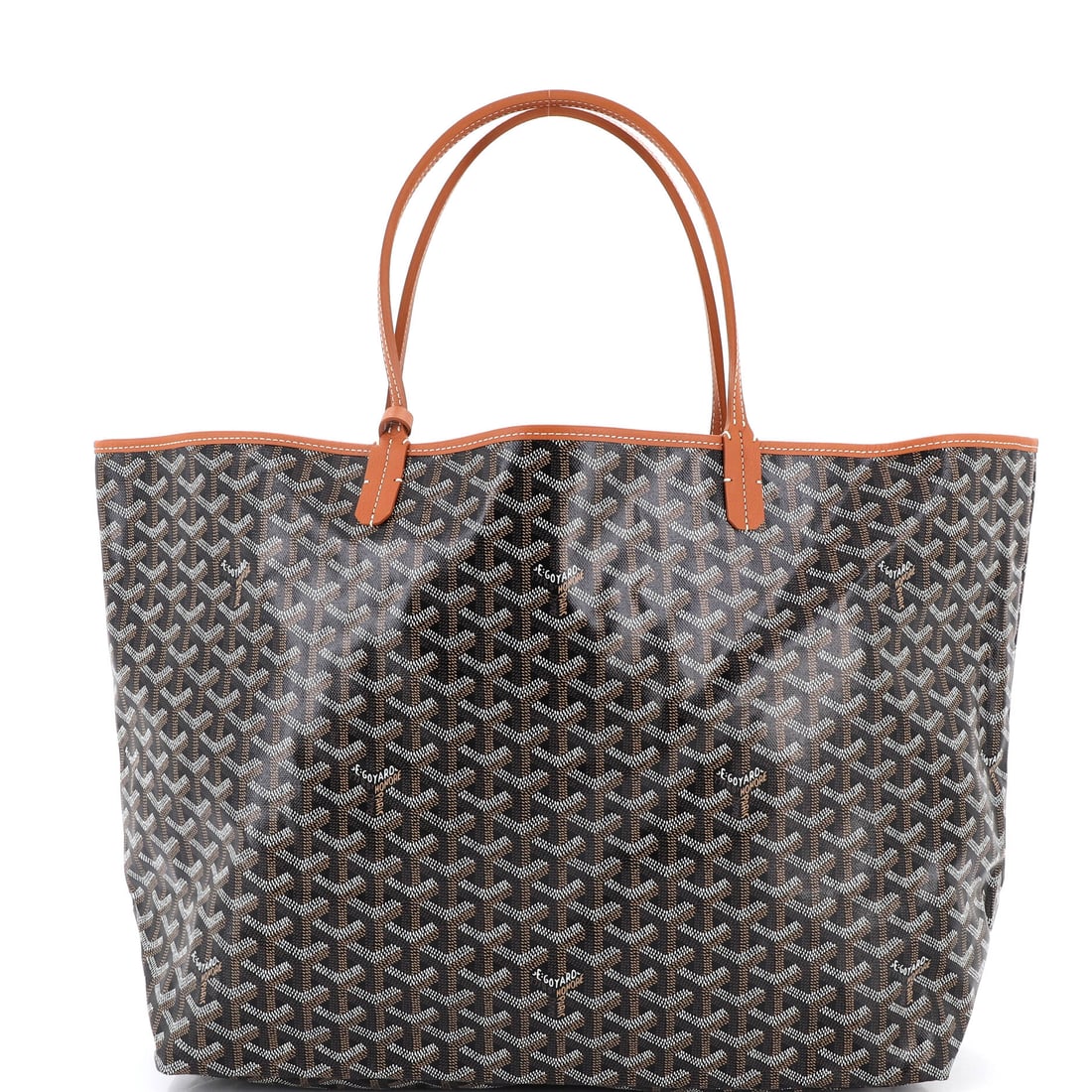 Goyard Saint Louis Tote Coated Canvas GM: Issued in the GM size, the Goyard Saint Louis Tote sits at a deliberate point in the model family, neither the conversation starter nor the quiet companion but somewhere usefully in between. Worked in