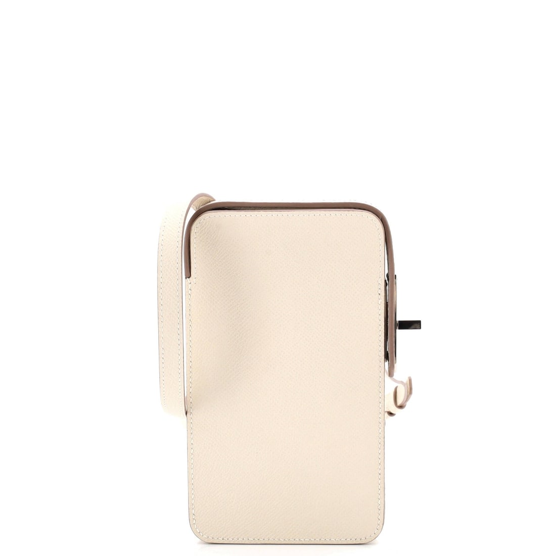 Hermes Hac a Box Phone Case Epsom: Cut to the Hermes Hac a Box Phone Case silhouette that the maison has refined across seasons, this example holds its shape with the assurance of a piece built to be looked at as well as used. Worked i