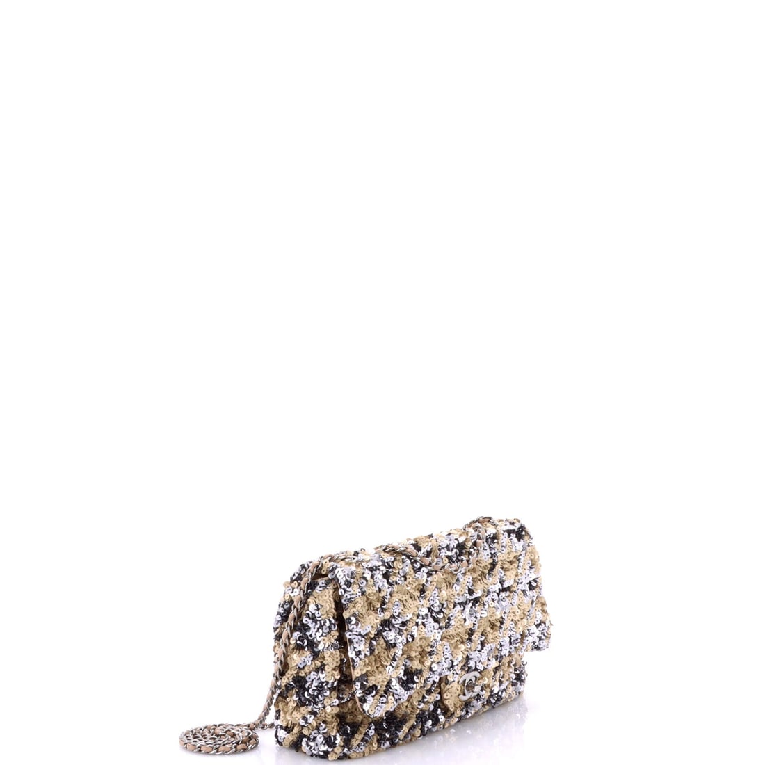 Chanel Flap Bag Multicolor Sequins Medium - 2