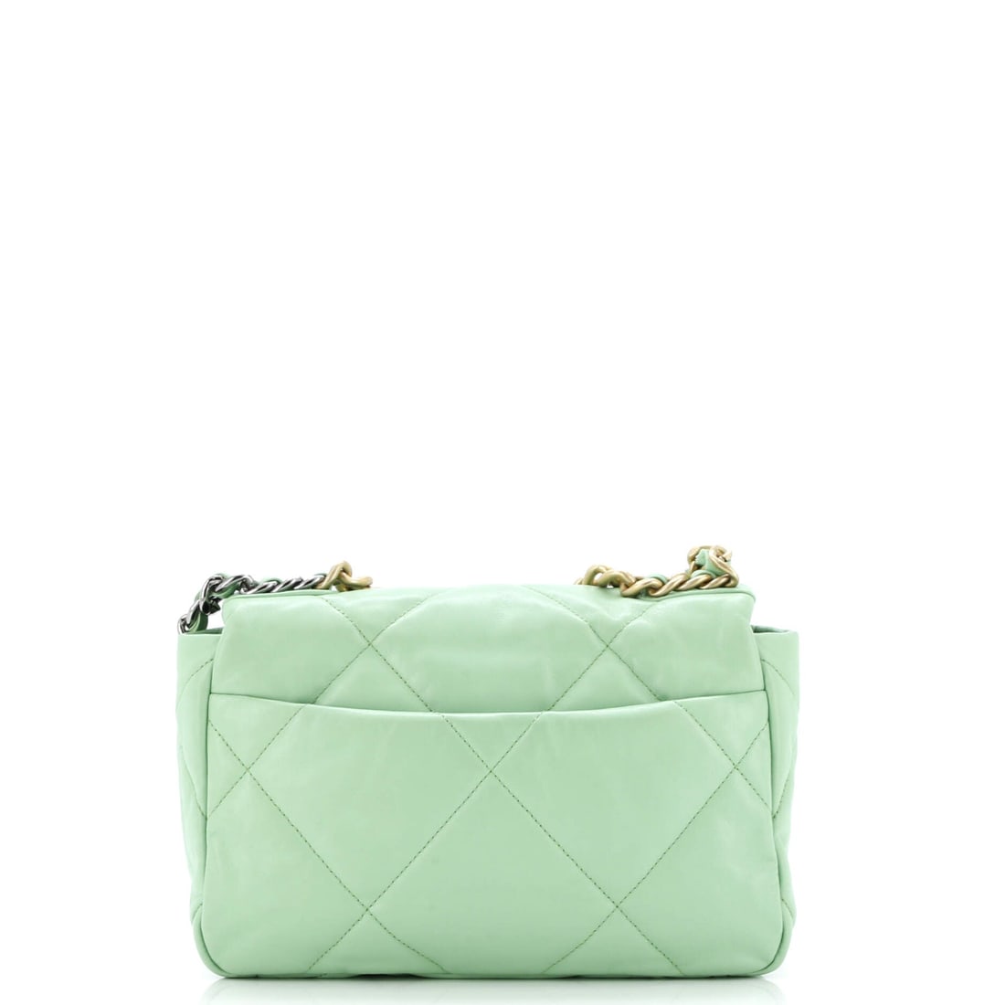 Chanel 19 Flap Bag Quilted Leather Medium - 4