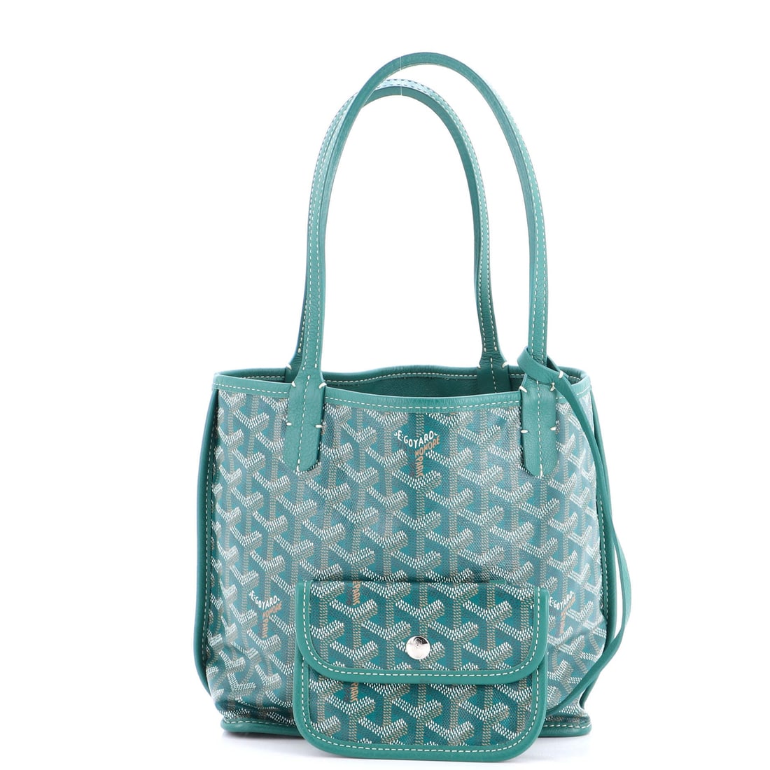 Goyard Anjou Reversible Tote Coated Canvas Mini (1 of 5)