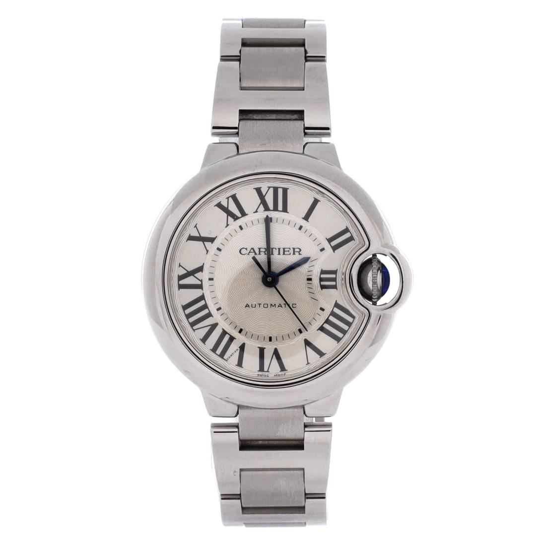 Cartier Ballon Bleu de Cartier Automatic Watch Stainless Steel 33 Silver, Silver (1 of 4)