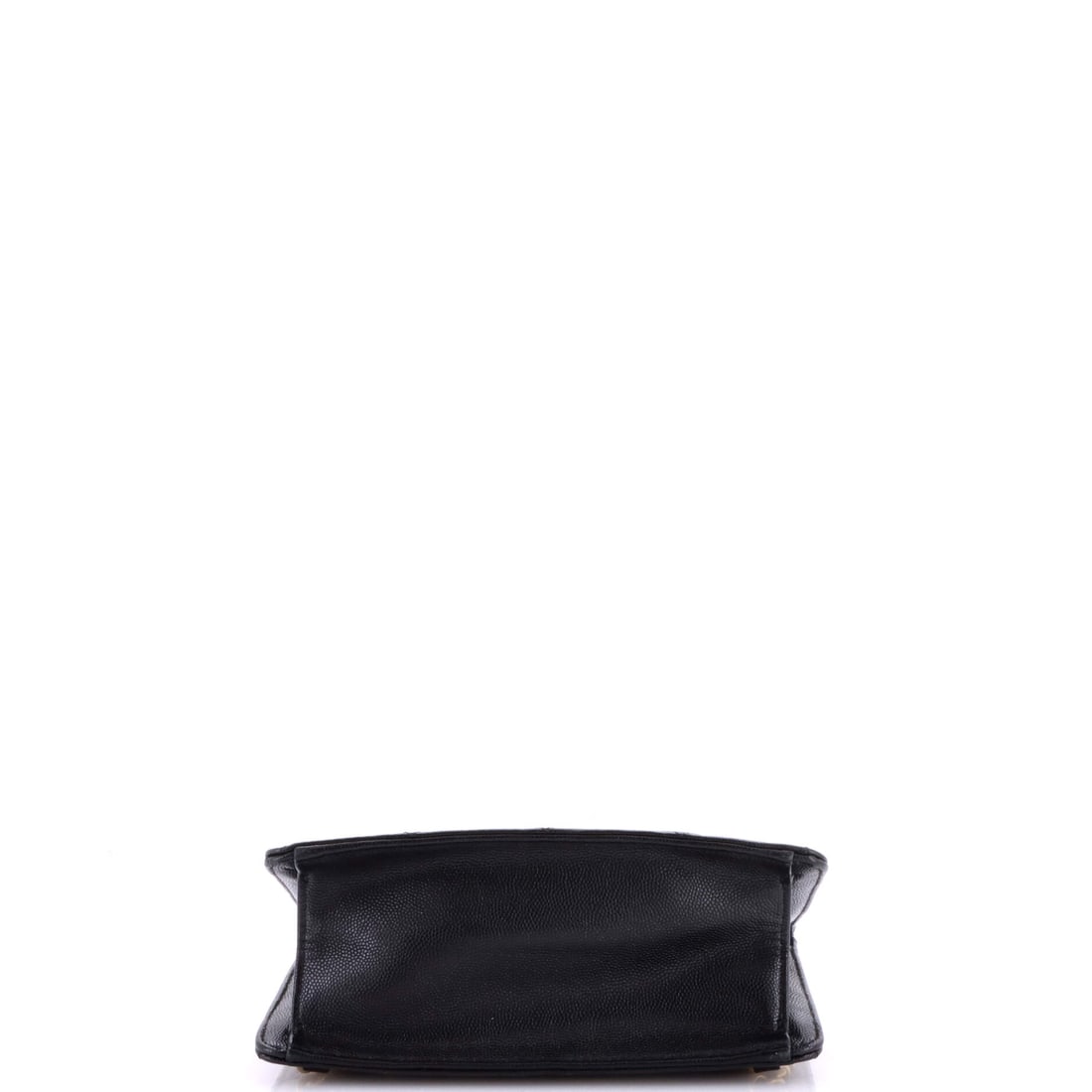 Chanel Top Chain CC Square Backpack Quilted Caviar Black - 4