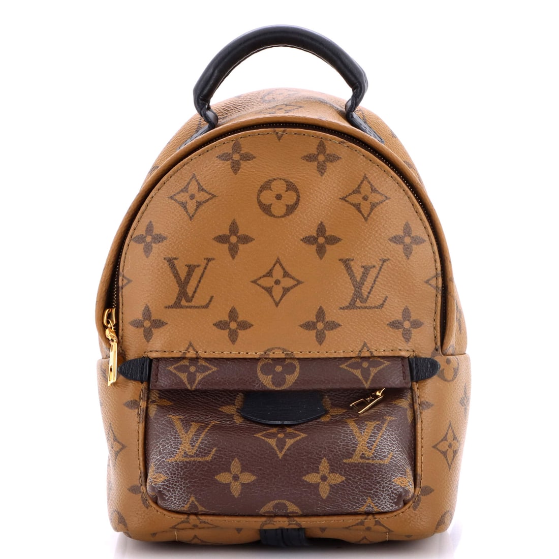 Louis Vuitton Palm Springs Backpack Reverse Monogram Canvas Mini Brown (1 of 9)