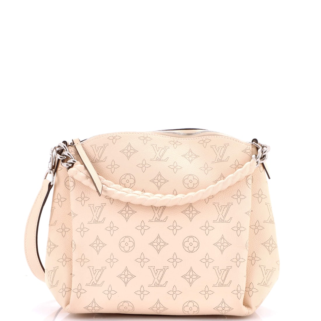 Louis Vuitton Babylone Handbag Mahina Leather BB Neutral (1 of 8)