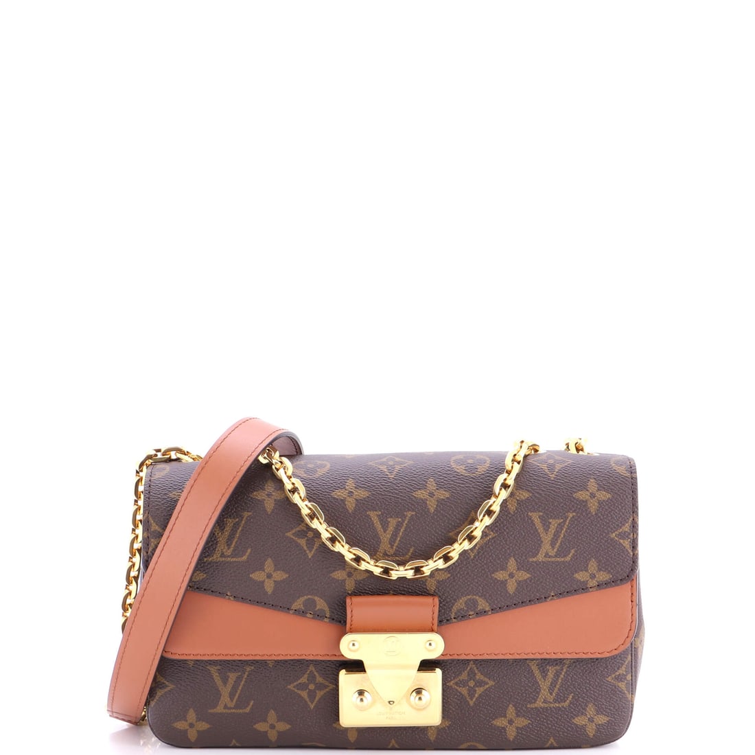 Louis Vuitton Marceau Handbag Monogram Canvas with Leather Brown (1 of 7)