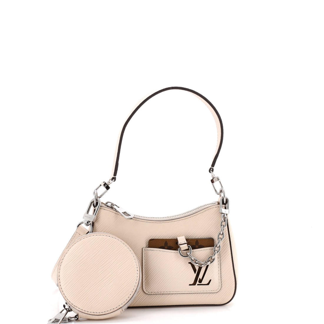 Louis Vuitton Marellini Handbag Epi Leather Neutral (1 of 8)