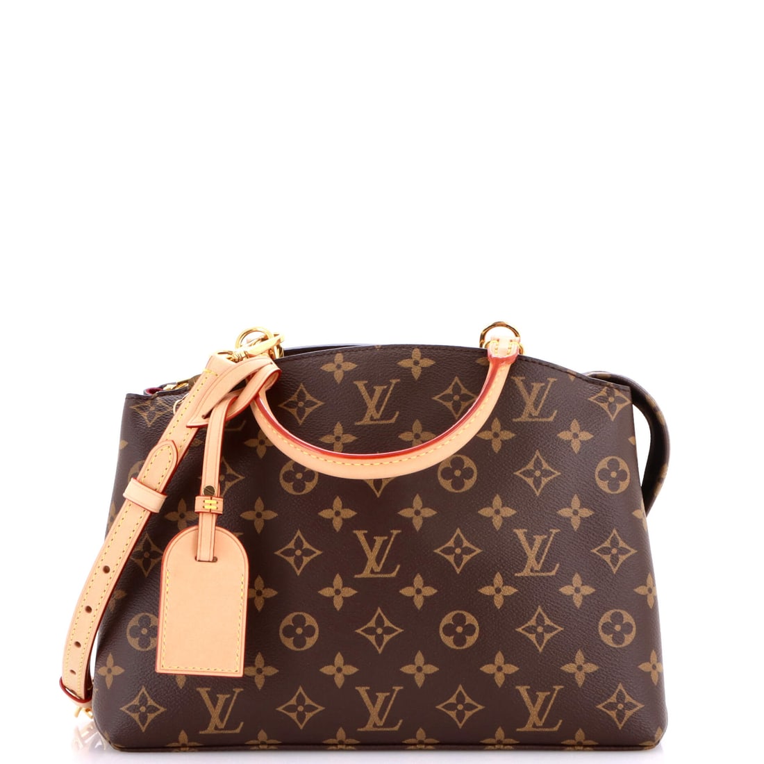 Louis Vuitton Petit Palais Handbag Monogram Canvas Brown (1 of 8)