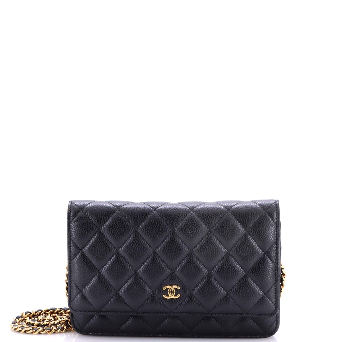 Chanel Wallet on Chain Quilted Caviar Black (1 of 7)