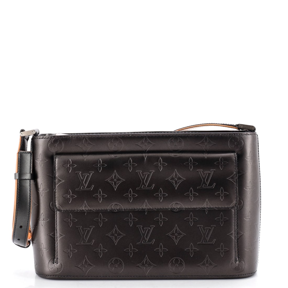 Louis Vuitton Mat Allston Handbag Monogram Vernis Gray (1 of 8)