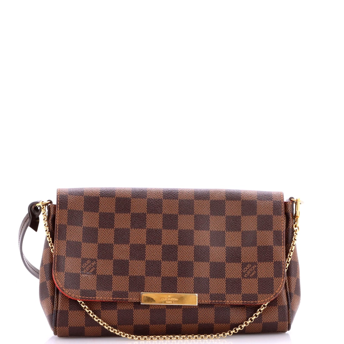 Louis Vuitton Favorite Handbag Damier MM Brown (1 of 9)