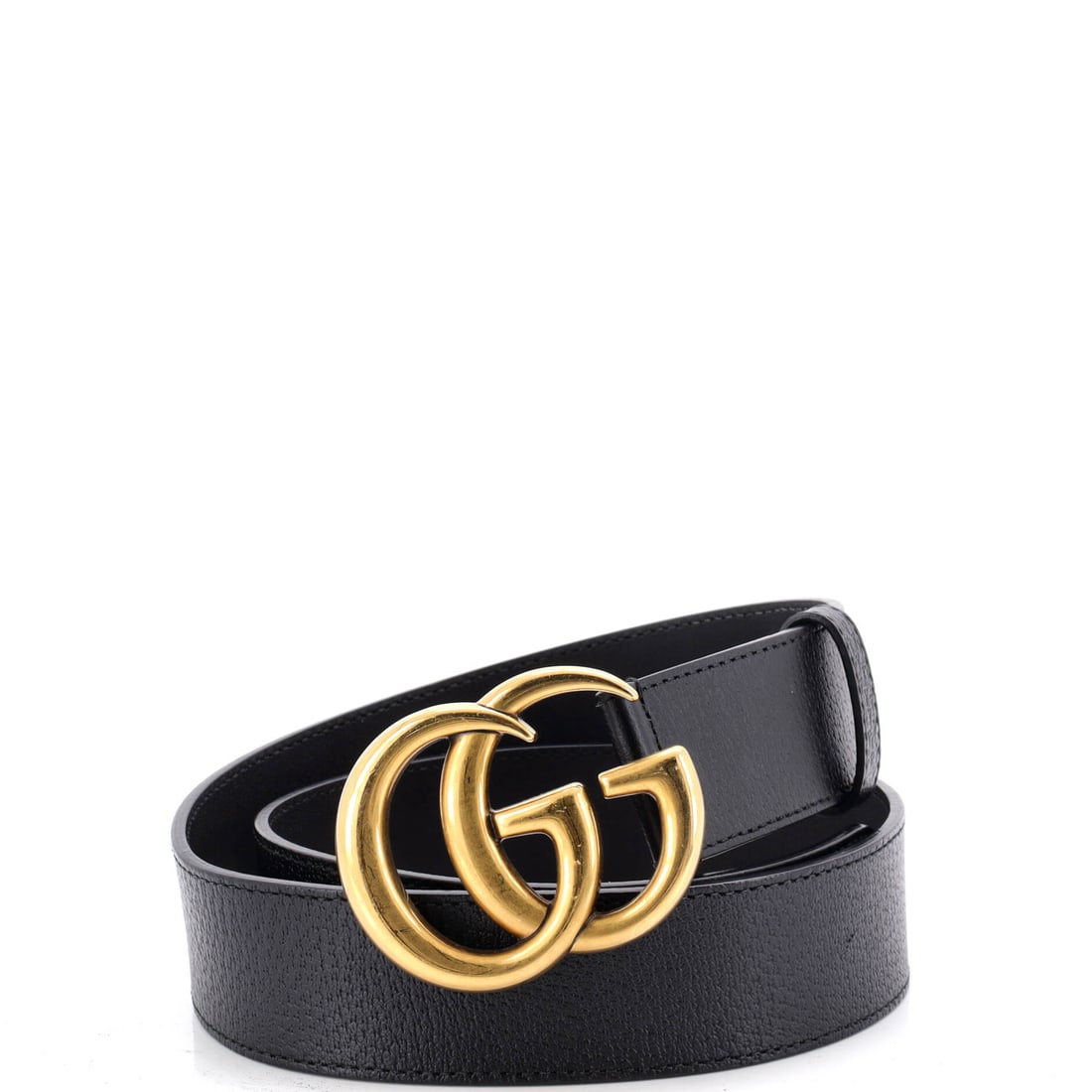 Gucci GG Marmont Belt Leather Wide Black (1 of 4)