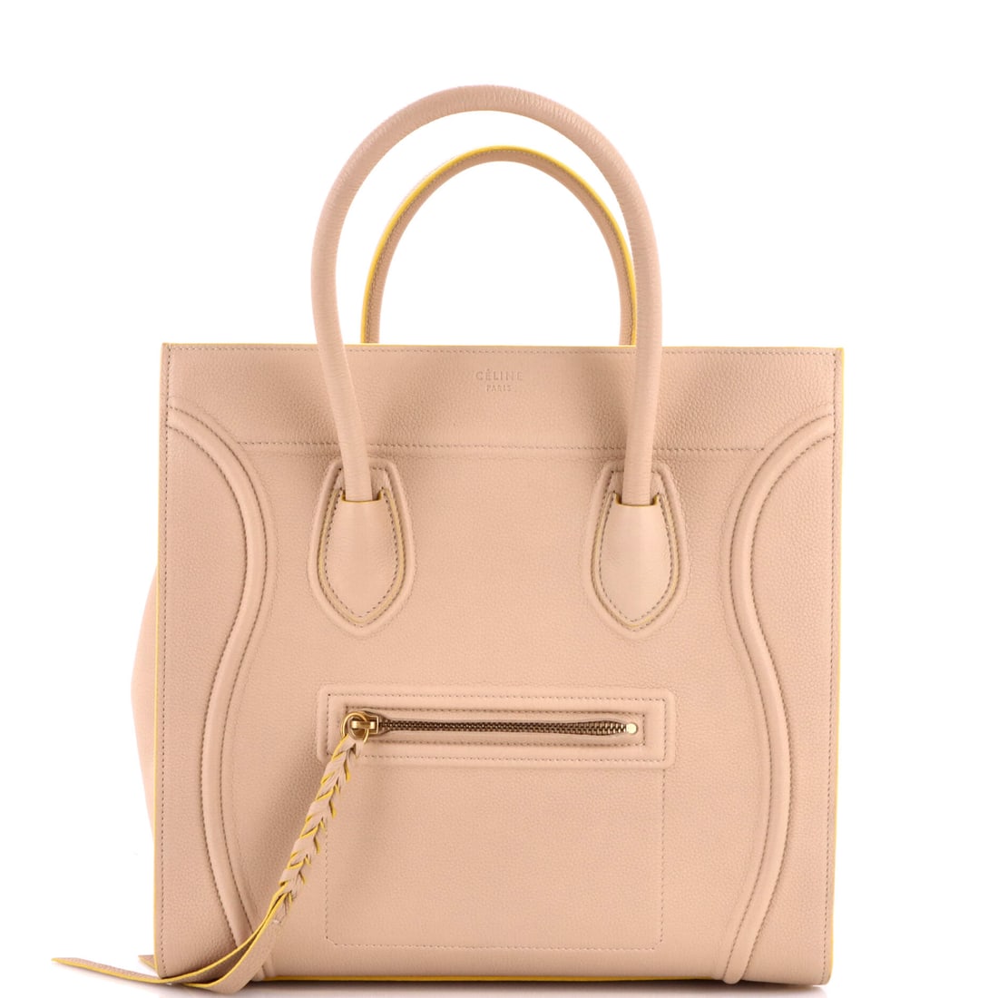 Celine Phantom Bag Grainy Leather Medium Neutral (1 of 8)