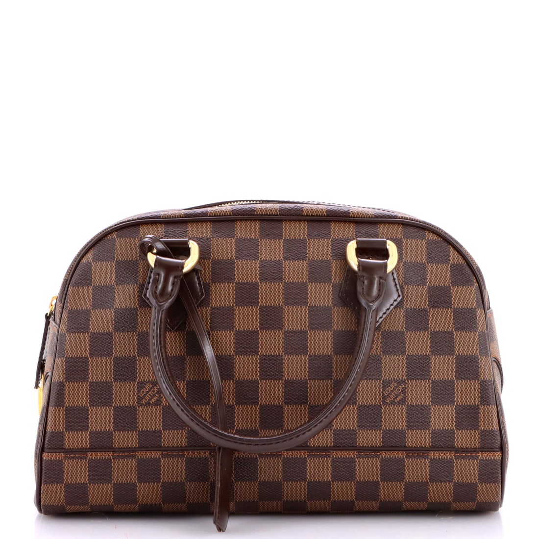 Louis Vuitton Duomo Boston Bag Damier Brown (1 of 8)