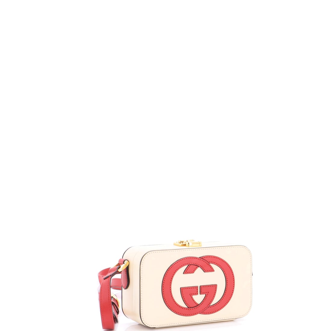Gucci Interlocking G Camera Bag Leather Neutral - 2