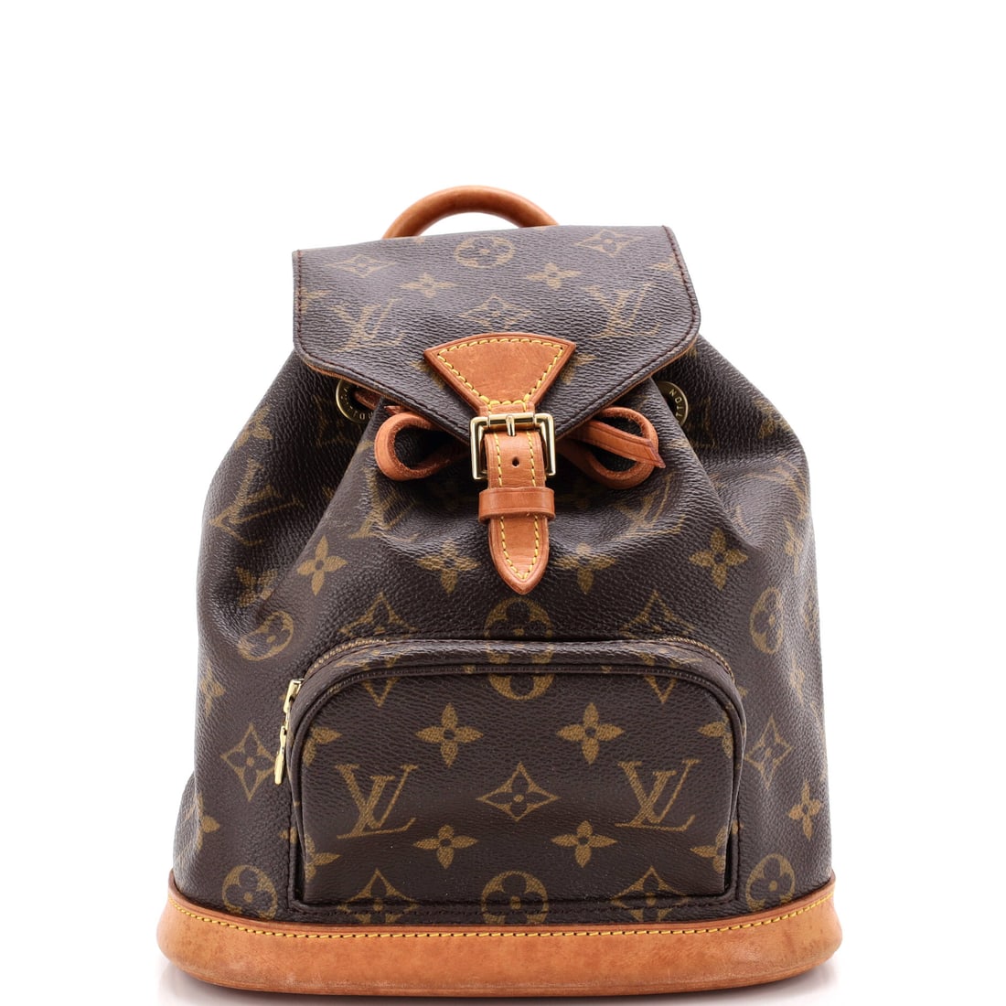 Louis Vuitton Vintage Montsouris Backpack Monogram Canvas PM Brown (1 of 8)