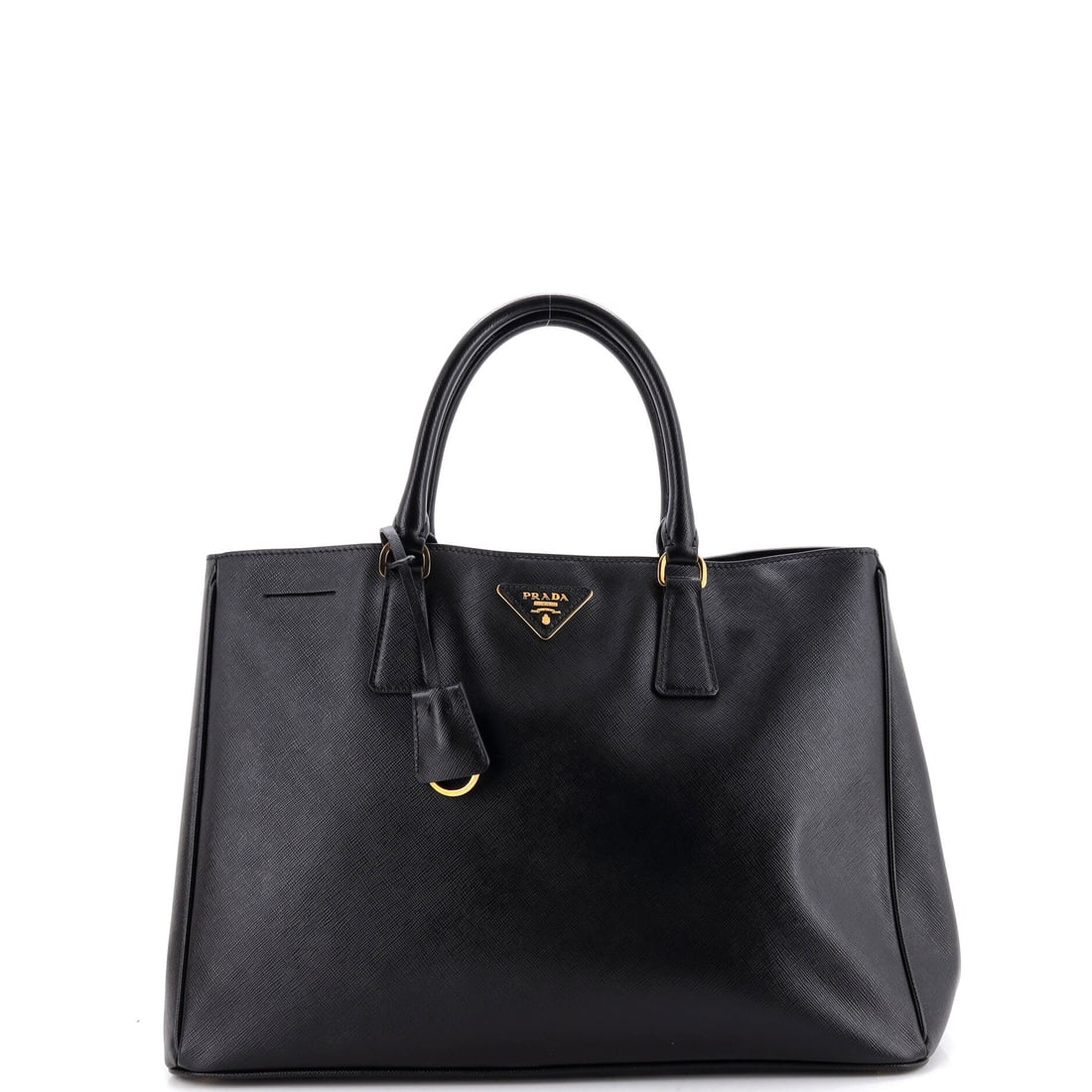 Prada Lux Open Tote Saffiano Leather Large Black (1 of 7)