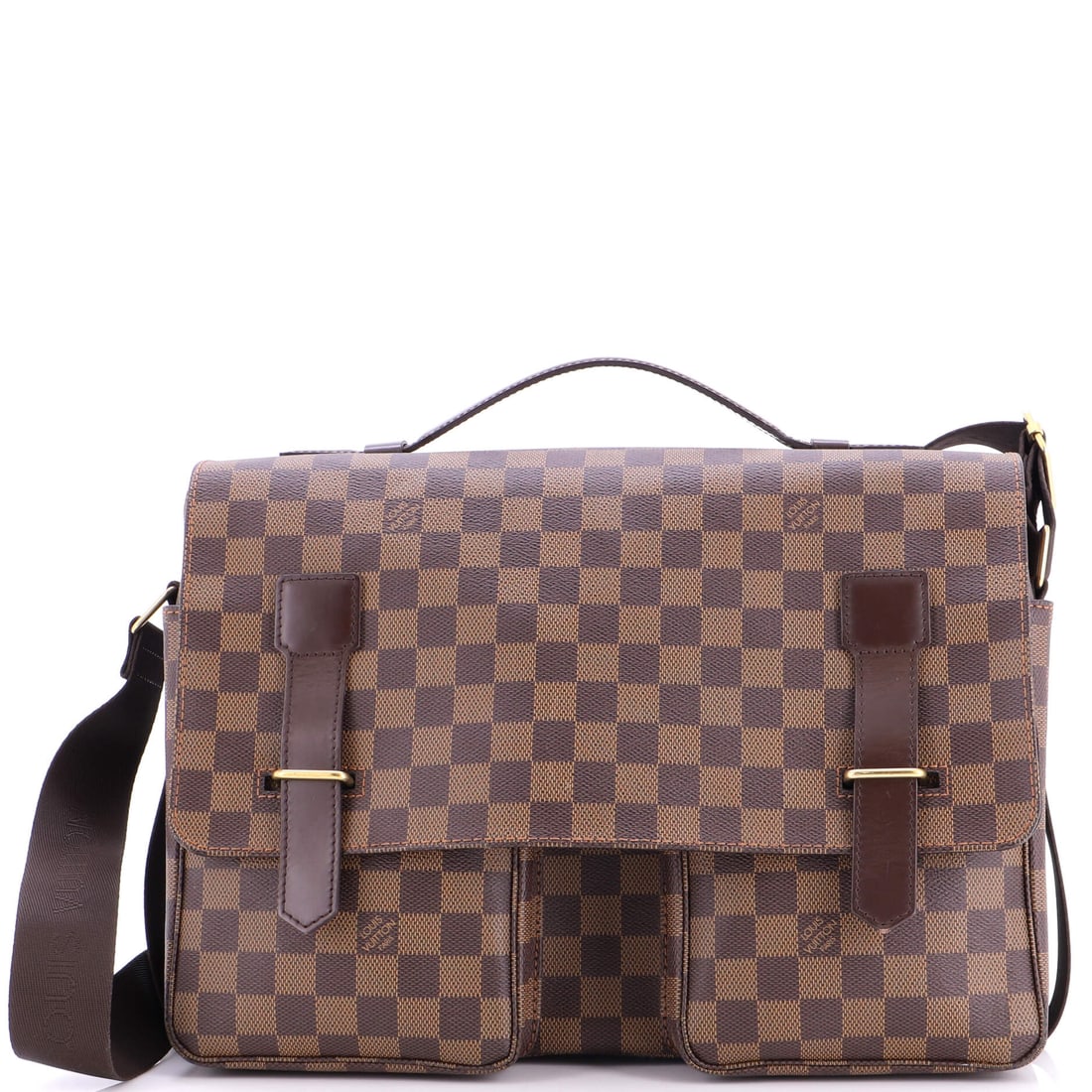 Louis Vuitton Broadway Bag Damier Brown (1 of 8)