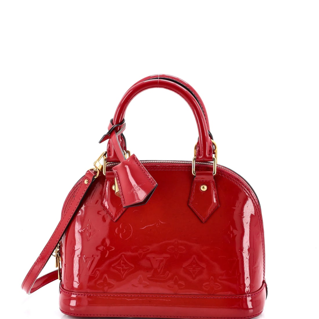 Louis Vuitton Alma Handbag Monogram Vernis BB (1 of 8)