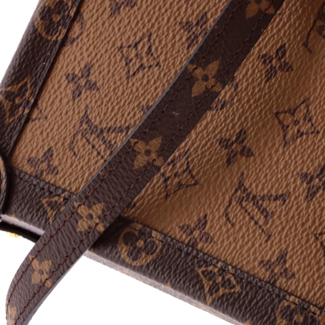 Louis Vuitton Vertical Trunk Pochette Reverse Monogram Canvas - 7