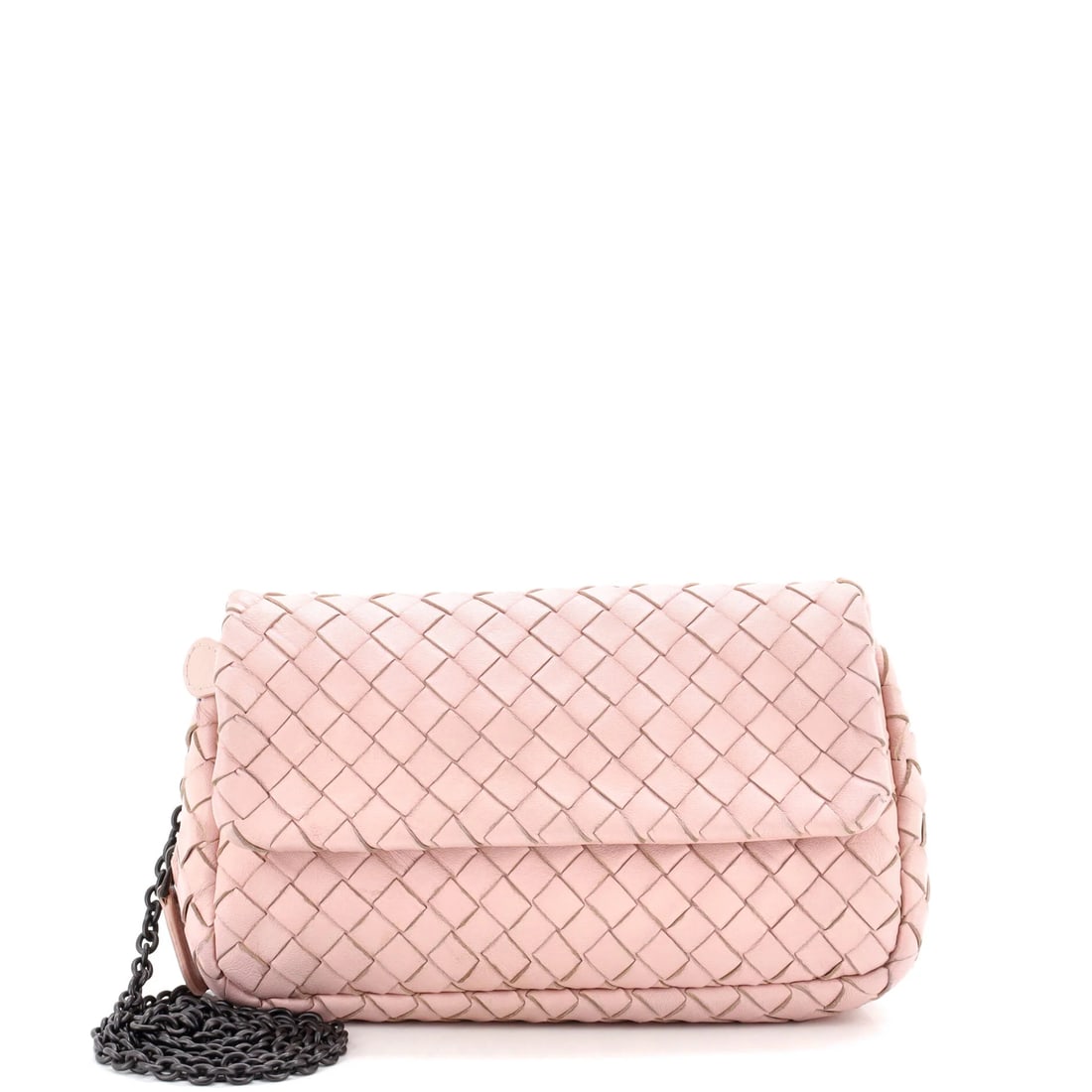 Bottega Veneta Flip Flap Tote Intrecciato Leather Small (1 of 7)