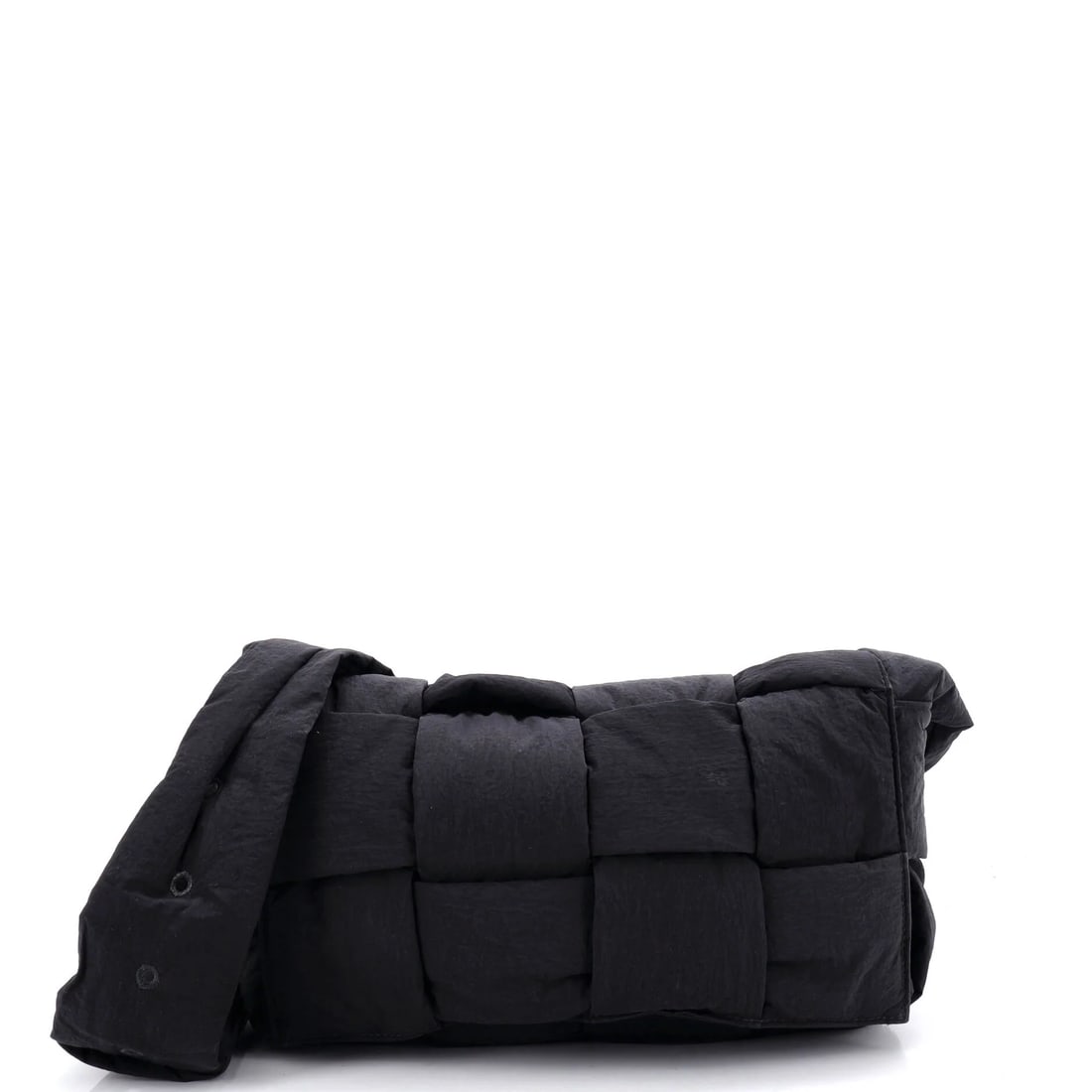Bottega Veneta Cassette Belt Bag Padded Intrecciato Leather: A Bottega Veneta Cassette belt, offered on its own merits. Within the house's range, the Cassette is built around the house's padded woven construction. Authenticity is assured, with Maison de