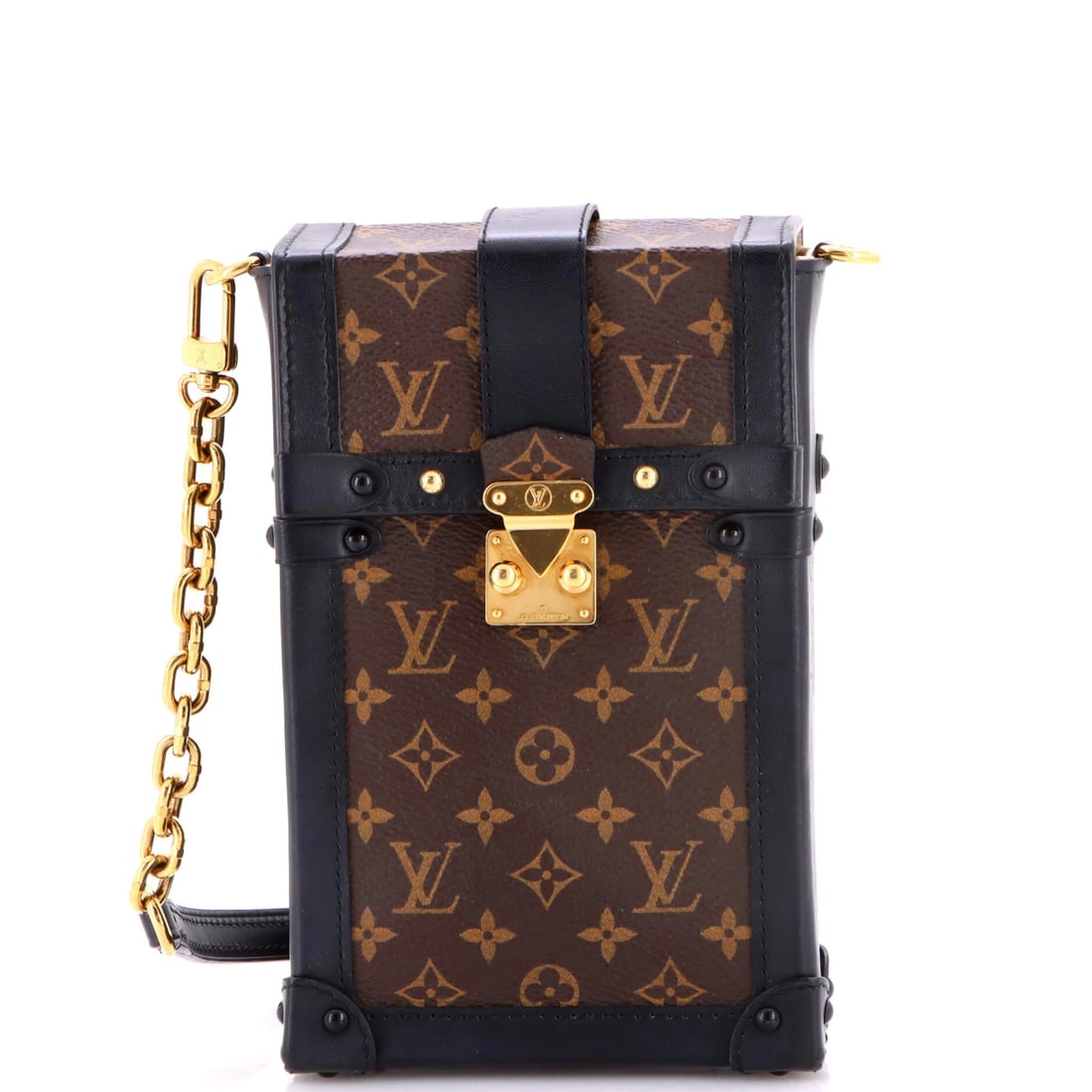 Louis Vuitton Speedy Mini HL Handbag Monogram Canvas: The Louis Vuitton Speedy handbag arrives in Monogram coated canvas. The piece measures about 6 x 4 x 3 in. Reviewed for authenticity and offered with Maison de Beaubigonne's guarantee. The bag is size